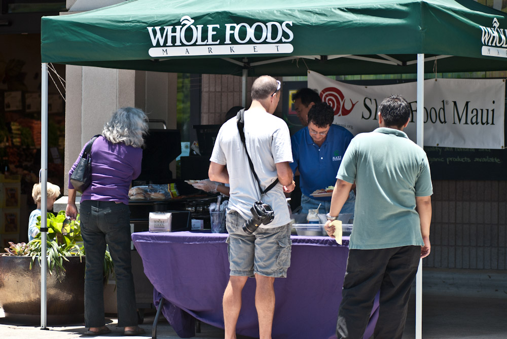 Jon At Whole Foods/Slow Foods Maui Fundraiser