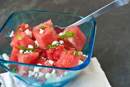 Watermelon, Mint and Goat Cheese, Welcome Summer!