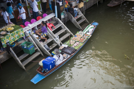 Market Views:  Amphawa Floating Market, Bangkok Thailand 1