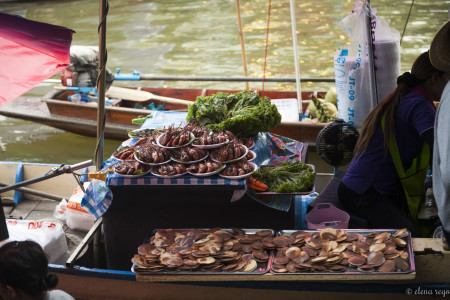 Market Views:  Amphawa Floating Market, Bangkok Thailand 2